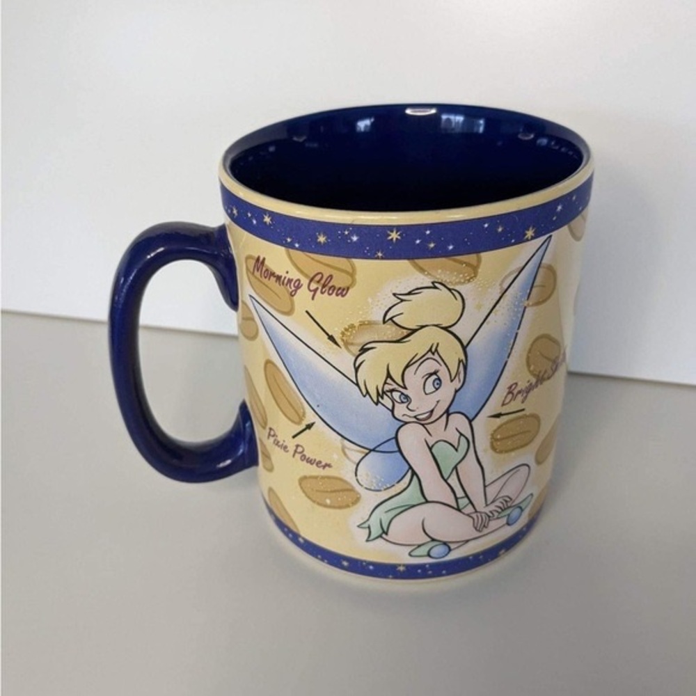 Disney Theme Parks Tinkerbell  Magical Mornings  Oversized Coffee Mug 24 oz.